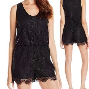 Sam Edelman•Black Lace Romper•Size 2•